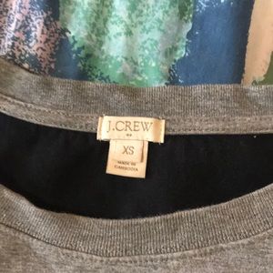 J. Crew Tops - Jcrew cropped grey sweatshirt J. Crew Tops - Jcrew cropped grey sweatshirt